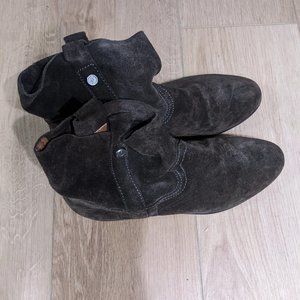 Frye Suede Ankle Boots